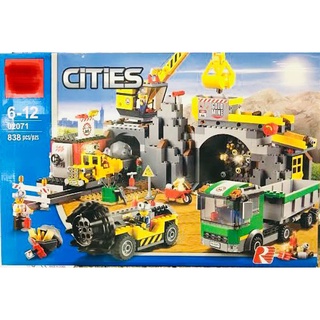 SS Toys เลโก้ City 02071 City ขุดเหมือง The Mine จำนวน838ชิ้น