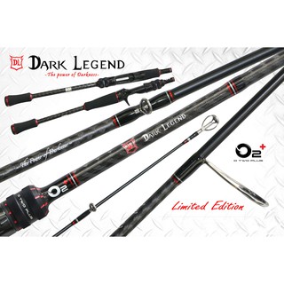 คันเบ็ดตกปลา คัน O2+ Dark Legend (Limited) SPIN 1ท่อน