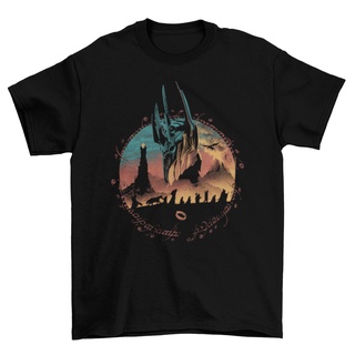 เสื้อยืด พิมพ์ลายกราฟฟิค Sauron Lord Of The Rings แฟชั่นสําหรับสตรี