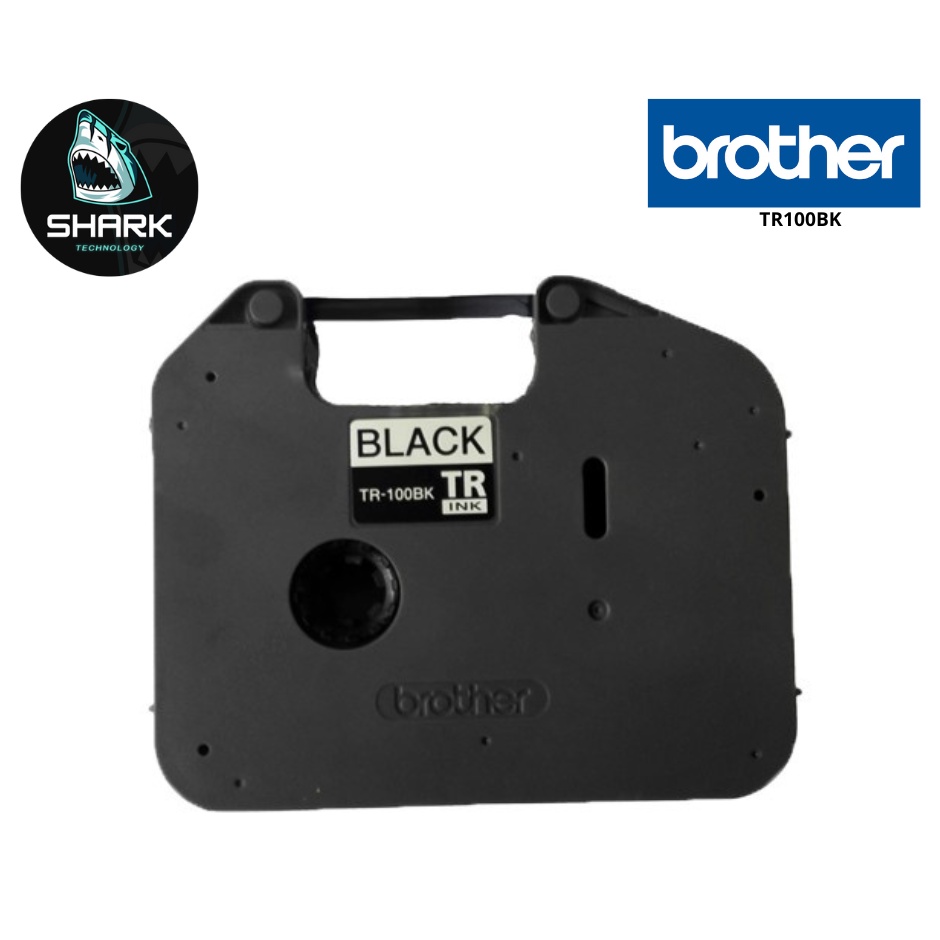 TAPE (เทปผ้าหมึก) BROTHER TR-100BK RIBBON CASSETTE BLACK - LENGTH 100M