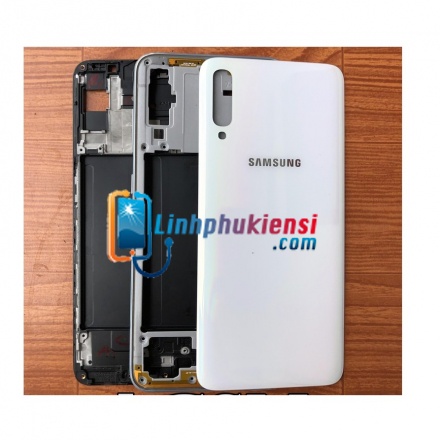 เคส SAMSUNG A70 สีขาวด้านข้าง, ซิมการ์ด