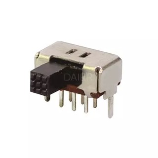 Slide Switch 2P2T สวิตซ์เลื่อน SK-22D02 6ขา