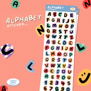 ALPHABET sticker (junlanla.store)