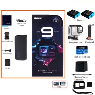 [Bundles] Gopro Hero 9 Black Go Pro Action Camera Sport Cam สําหรับ vlog TIK TOK