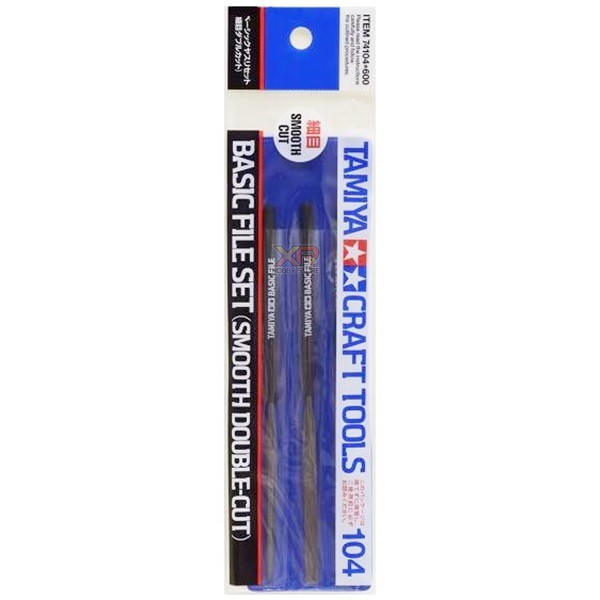 Tamiya Basic File Smooth Double Cut (TA 74104) - xphobbystore - ThaiPick