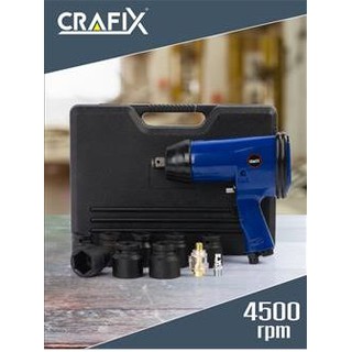 CRAFIX ชุดบล็อกลมกระแทกขนาด 3/4"