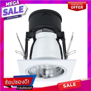 ดาวน์ไลท์ CARINI CS2513-WH 2.5 นิ้ว ทรงเหลี่ยม โคมไฟดาวน์ไลท์ DOWNLIGHT CARINI CS2513-WH 2.5" SQUARE