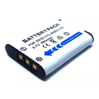 แบตเตอรี่กล้องนิคอน เกรดA รหัสแบต EN-EL11  ENEL11 Replacement Battery For Nikon Coolpix S550,Nikon Coolpix S560 (White)