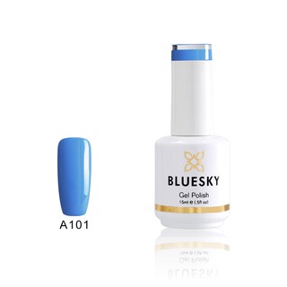 สีเจล Bluesky gel polish สีฟ้า A101