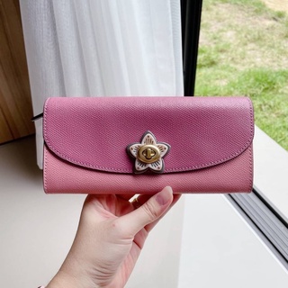 👑ผ่อน0%~แท้100%👑(COACH F78068) กระเป๋าสตางค์ SLIM ENVELOPE WALLET