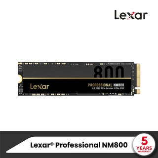 Lexar® Professional NM800 M.2 2280 NVMe SSD 512GB / 1TB (เอสเอสดี) สินค้ารับประกัน 5 ปี