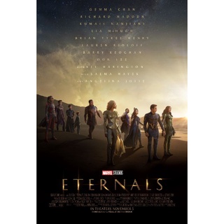 Poster eternals ฮีโร่พลังเทพเจ้า​ (all characters)