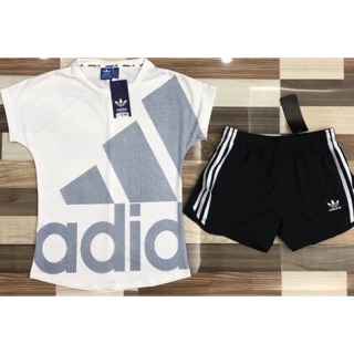 SET ADIDAS WOMEN ชุดออกกำลังกาย Adidas