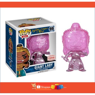 Funko POP Giant Lady Pink Glitter Asia Exclusive 99