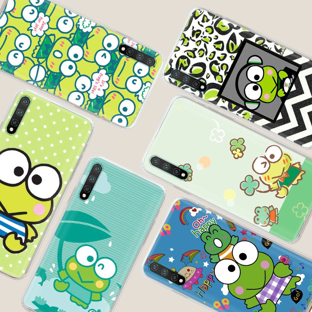 ฝาครอบป้องกันสําหรับ VIVO V20 V20i Pro เคสใส ETS-22 Keroppi Miffy