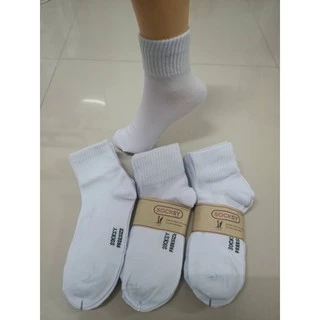 38.ถุงเท้าข้อกลางป้าย socksy ราคายกโหลมี12 คู่