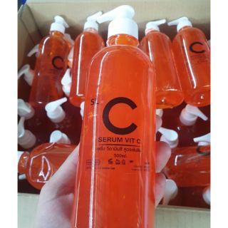 วิตซี สูตรเข้มข้น บอดี้เซรั่ม ผิวขาว กระจ่างใส Serum Vit C Whitening Body Lotion 500ml