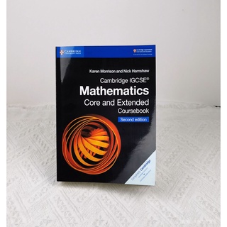 Cambridge IGCSE Mathematics Core andExtended✍English book✍หนังสือภาษาอังกฤษ ✌การอ่านภาษาอังกฤษ✌นวนิยายภาษาอังกฤษ✌เรียนภาษาอังกฤษ✍