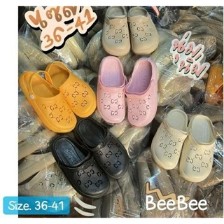 รองเท้าหัวโตBeeBee, นุุ่มสบายเท้ามี2สีให้เลือก ดำกับชมพู