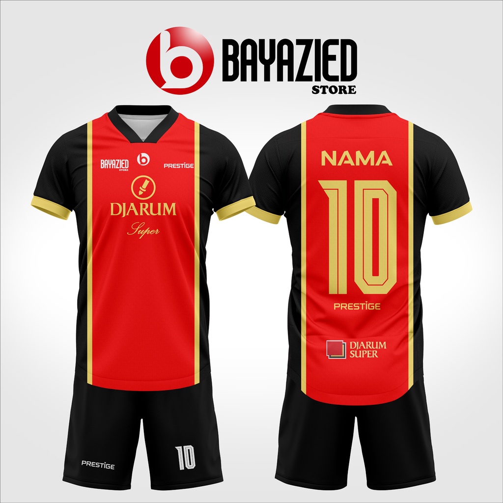 DJARUM SUPER FOOTBALL JERSEY CUSTOM FUTSAL SHIRT SET