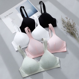 เสื้อชั้นใน Perfect bra รูดปรับสายได้อบราสาวเกาหลีนุ่ม ใส่สบาย ไร้โครง ไม่กดทับ