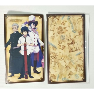 💥Blue Exorcist💥 อัลบั้มใส่ cd dvd ขนาด 15.5×27 cm.สินค้าลิขสิทธิ์แท้  พร้อมส่ง