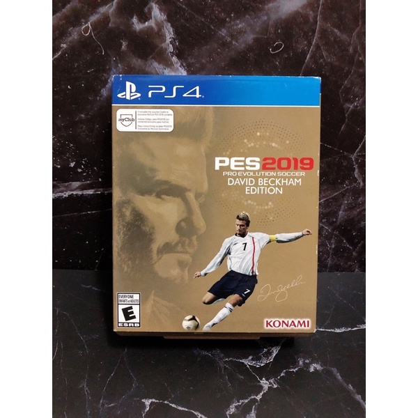Pes2019 Pes 2019 Devid Beckham Edition + Steelbook : ps4 (มือ2)