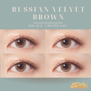 Russian velvet brown | คอนแทคเลนส์รายเดือน