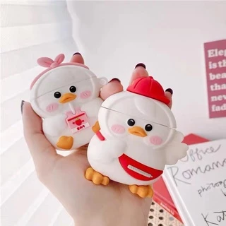 ⭐️พร้อมส่ง⭐️เคสสำหรับ Airpods ใช้ได้กับหูฟังรุ่น Airpods 1/2 รุ่นTWS i12/i13(ใช้ด้วยกัน) เฉพาะเคส