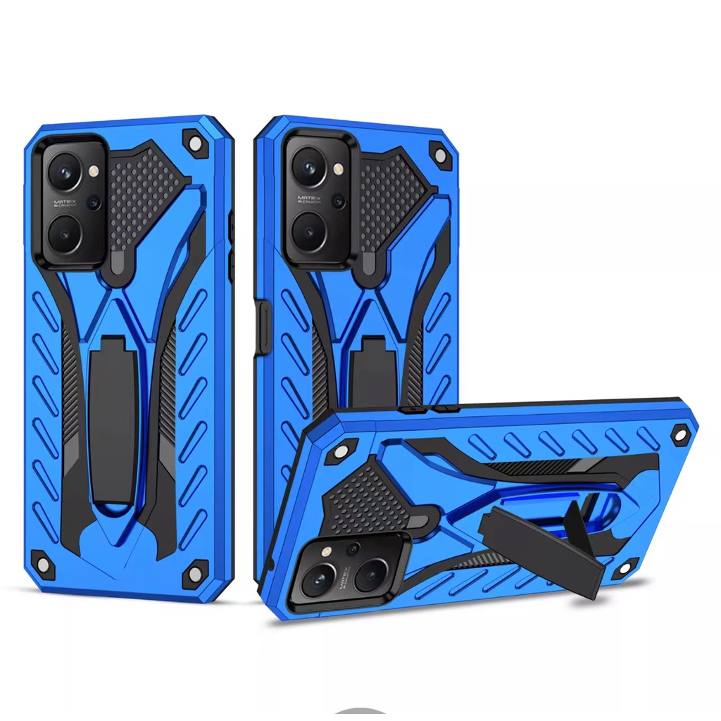 [ส่งจากไทย] Case Realme 9i 4G เคสหุ่นยนต์ เรียวมี realme9i 4G กันกระแทก นิ่ม TPU ไฮบริด มีขาตั้งในตัว