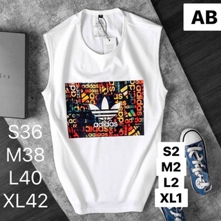 พร้อมส่ง🌵 adidas    เสื้อกล้าม [👕สวยแท้ 💯%]