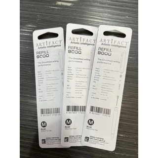 Artifact ไส้ปากกา Refill9000 สีน้ำเงิน/ดำ 1.0mm (6อันขึ้นไป มีราคาส่ง)