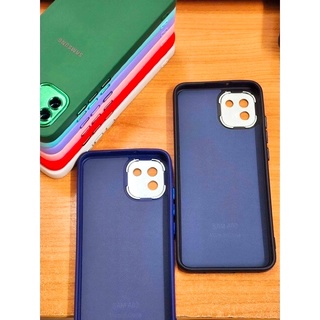 ส่งจากไทย เร็ว1-2วัน เคสโทรศัพท์ Case Oppo A7 A12 A5s A95 A16k A16 F9 เคส ออปโป้ กันกระแทก กำมะหยี่สีพื้น โครเมี่ยม