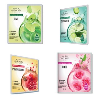 🌟 มาส์คหน้าบำรุงผิว เอวอน AVON NATURALS FACE CARE SHEET MASK