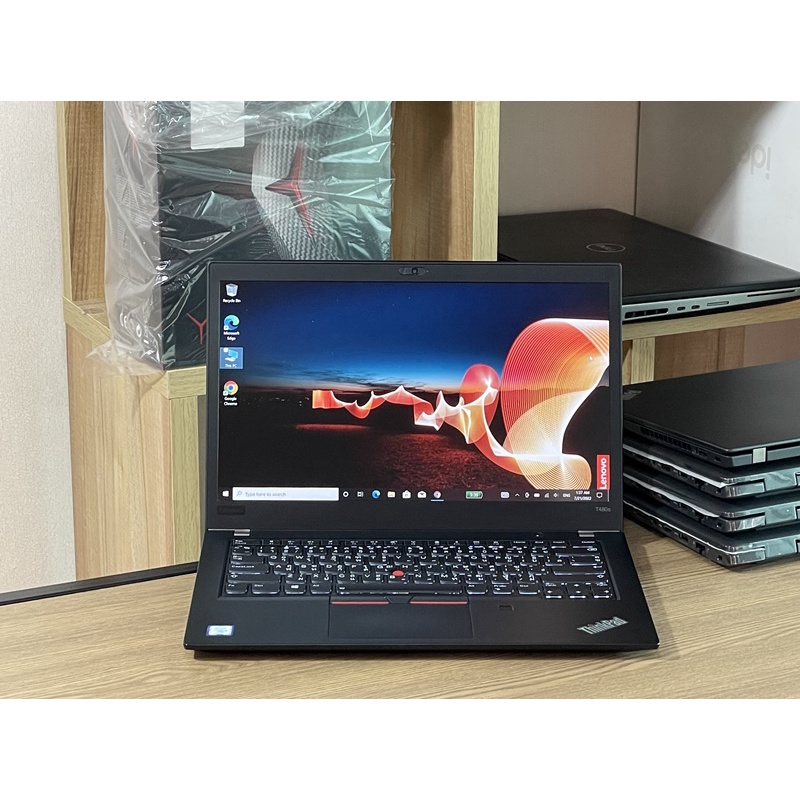 Lenovo Thinkpad T480s i5-8350u SSD512GB RAM16GB Win10Pro จอทัส คีย์ไฟมือสอง สภาพดี สเป้คเต็ม