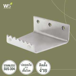 WS เปิดประตูด้วยเท้า แผ่นเหยียบเปิดประตู บานสวิง สแตนเลส304 DO-001