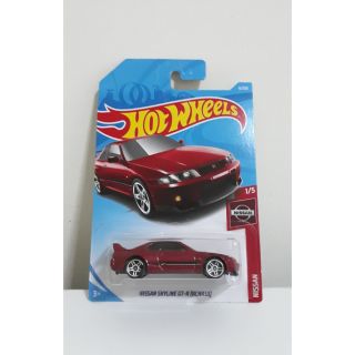 รถเหล็ก Hotwheels NISSAN SKYLINE GT-R(BCNR33)(ib35)