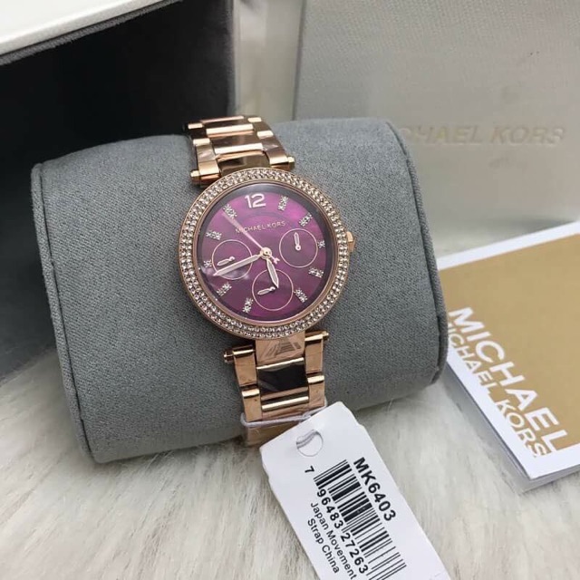 MK 6403. 33 mm. Women's Mini Parker Rose Gold-Tone Watch MK6403 ราคาพิเศษ |  Shopee Thailand