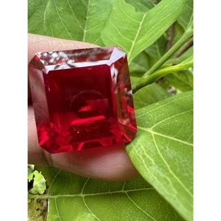 Corundum Ruby 43 carats 20x20mm Red color