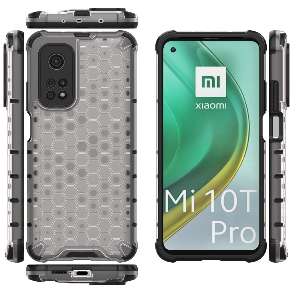 ✠เคส Xiaomi Mi 10T / Mi 10T Pro ลายรังผึ้งกันกระแทกได้