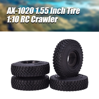 Austarhobby ยางล้อรถยนต์ 1 . 55 นิ้วสําหรับ Rc Crawler Car Mst Jimny Axial Ax90069 D90 Tf2 Tamiya Cc01 Lc70 4 ชิ้น