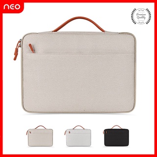 【พร้อมส่ง】กระเป๋าโน๊ตบุ๊ค ขนาด 12"-15"  บุซับในกันกระแทก Protective Bag for Laptop Tablet