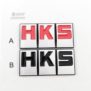 สติกเกอร์ สามมิติ โลโก้ hks sports สําหรับติดตกแต่งรถยนต์ 1 ชิ้น