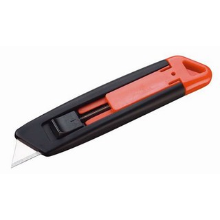 คัตเตอร์อเนกประสงค์ UTILITY KNIFE WITH ALUMINUM DIE-CASTING BODY K163-BLACK