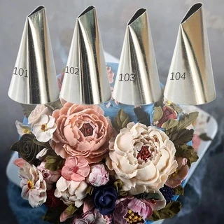หัวบีบครีมเบอร์ 102 หัวบีบกลีบกุหลาบ PETAL TUBES ขนาดเล็ก