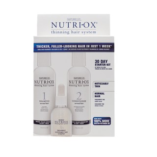 Nutri-ox Starter Kit for Noticably Thin to Normal Hair 3 Step สำหรับผมบาง/ผมปกติ