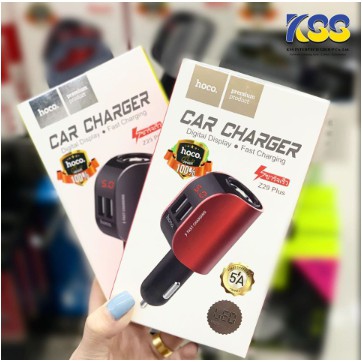 Hoco Z29 Plus Car Charger Digital Display