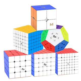 Yj MGC Version Series 2x2 3x3 4x4 5x5 6x6 7x7 Elite M รูบิคแม่เหล็ก Megaminxeds Magic Speed Rubiks Cube ของเล่นสําหรับเด็ก