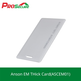 บัตร คีย์การ์ด Anson EM THick Card ASC-EM01 สีขาว