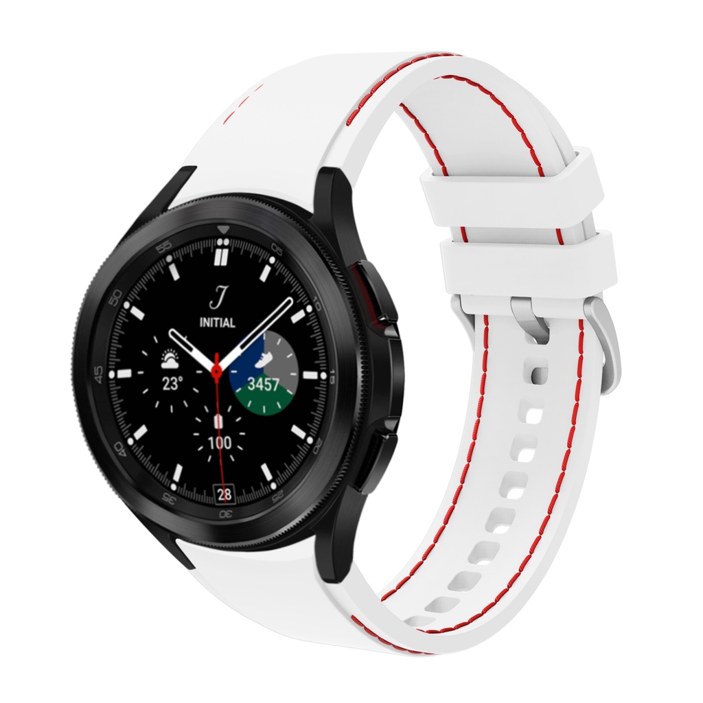 Silicone Bands For Samsung Galaxy Watch 4 Classic 46mm 42mm Silicone